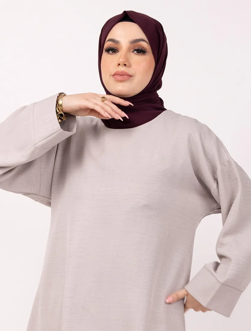 Stone Crêpey Co Ord Set